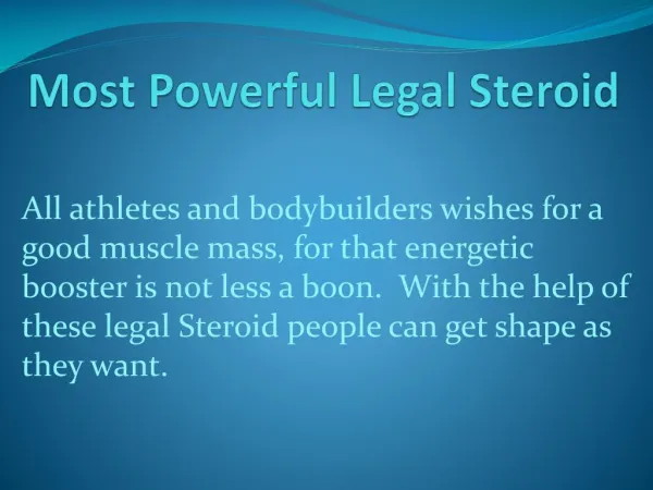USA made powerful legal steroids are now online with multiple benefits