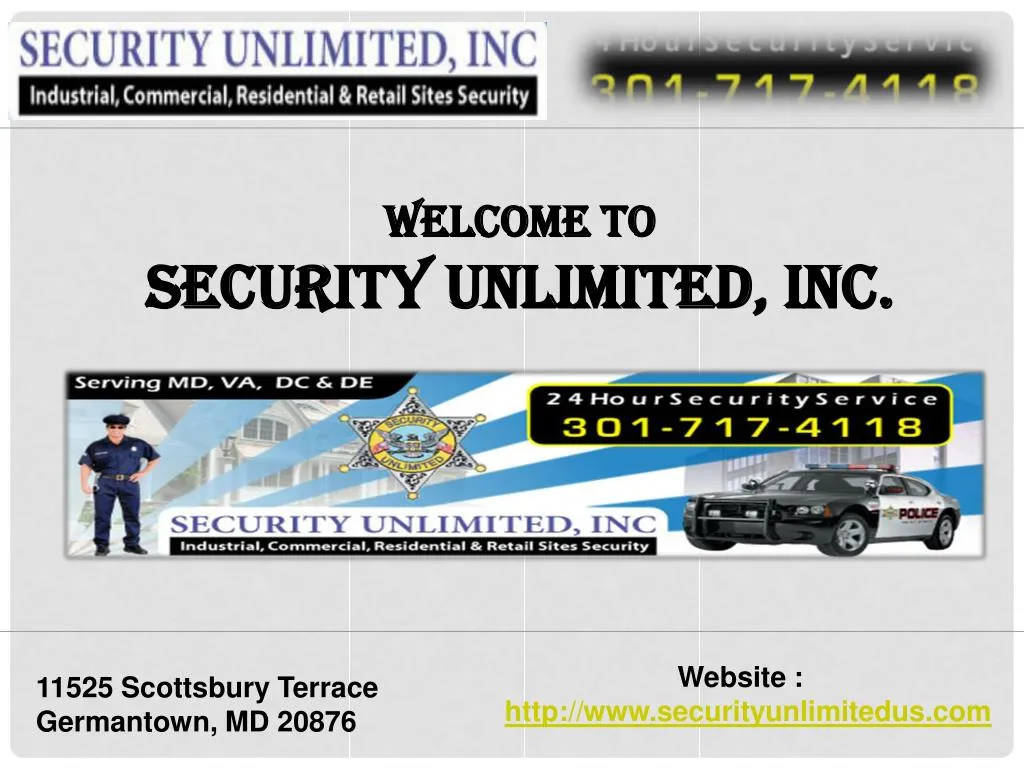 welcome to security unlimited inc