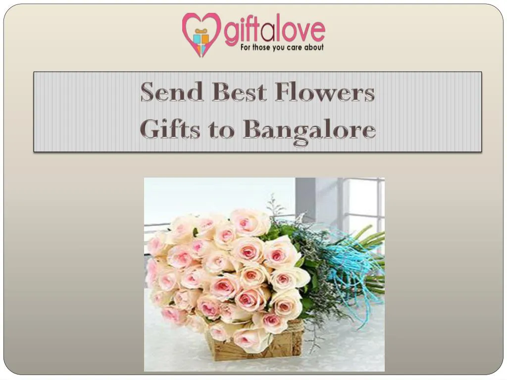 send best flowers gifts to bangalore