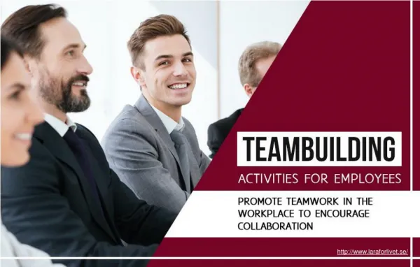 Team building ideas that can foster success.