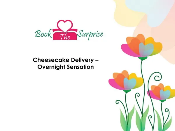 Online Cake Delivery At Your Doorstep