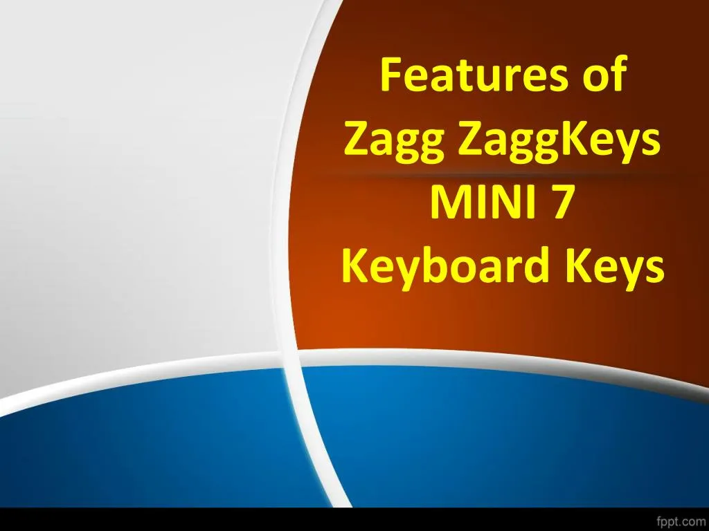 features of zagg zaggkeys mini 7 keyboard keys
