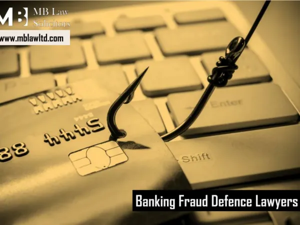 Banking Fraud Defence Lawyers