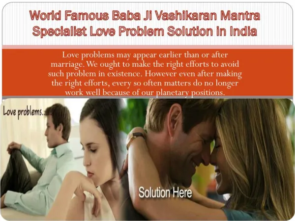 Free Love Problem Solution In India 91-7840007155 Vashikaran Specialist