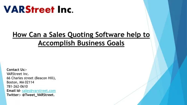 How Can a Sales Quoting Software help to Accomplish Business Goals