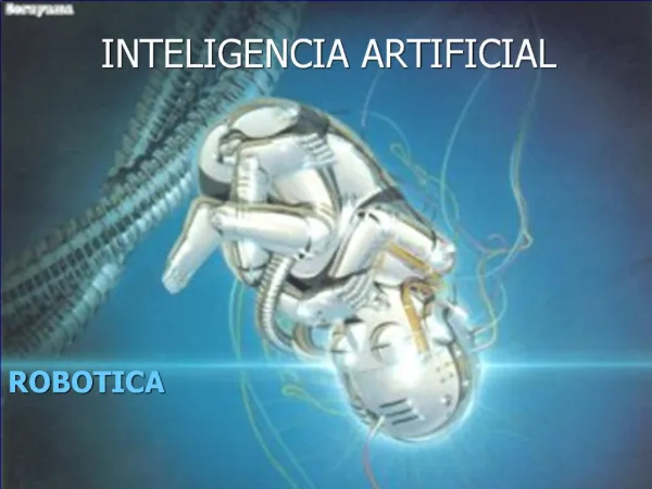 INTELIGENCIA ARTIFICIAL