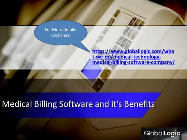 Medical billing software and it's benefits