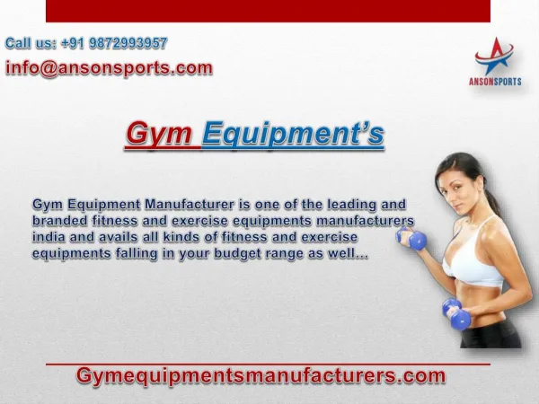 Find Best Gym Products with Fitness and Exercise Equipments