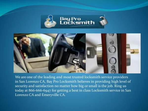 Auto locksmith Hayward
