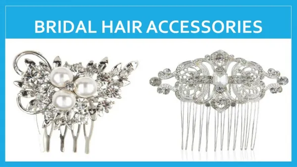 Bridal Hair Accessories - Bellakrystal