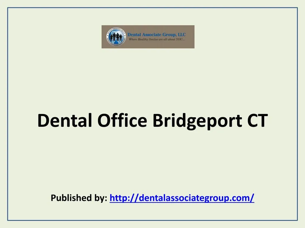 dental office bridgeport ct