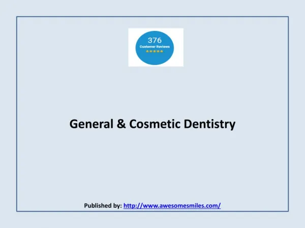 General & Cosmetic Dentistry
