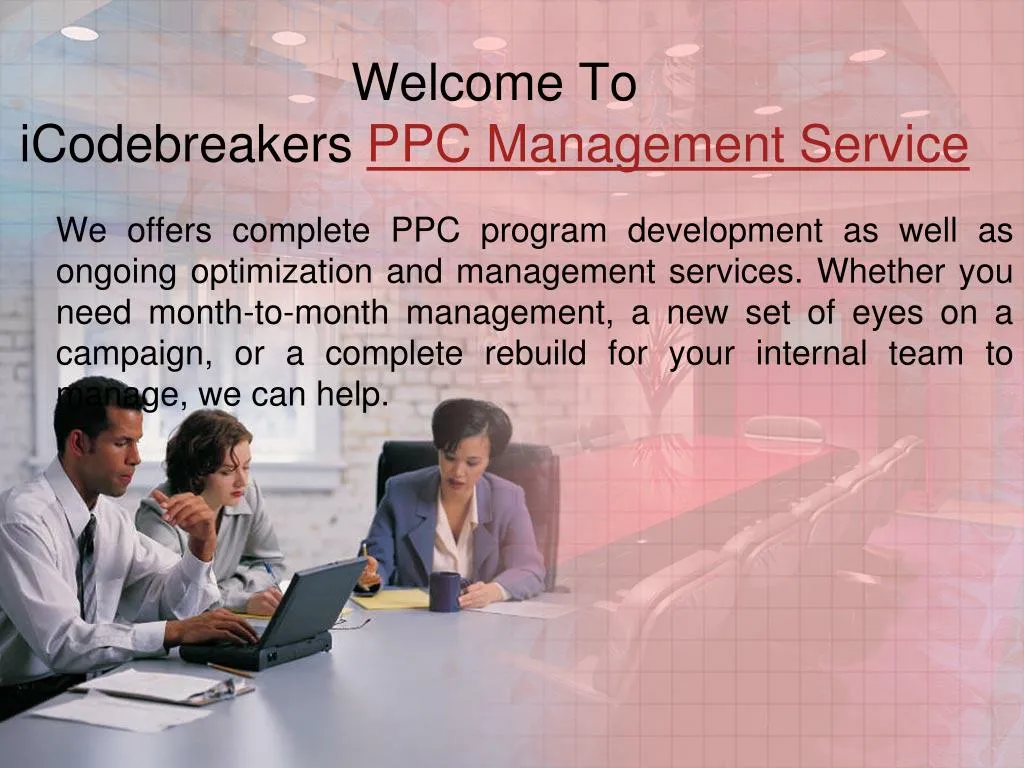welcome to icodebreakers ppc management service