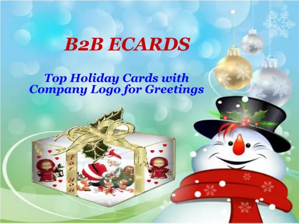Tips To Follow Before Sending Business Holiday Cards with Logo
