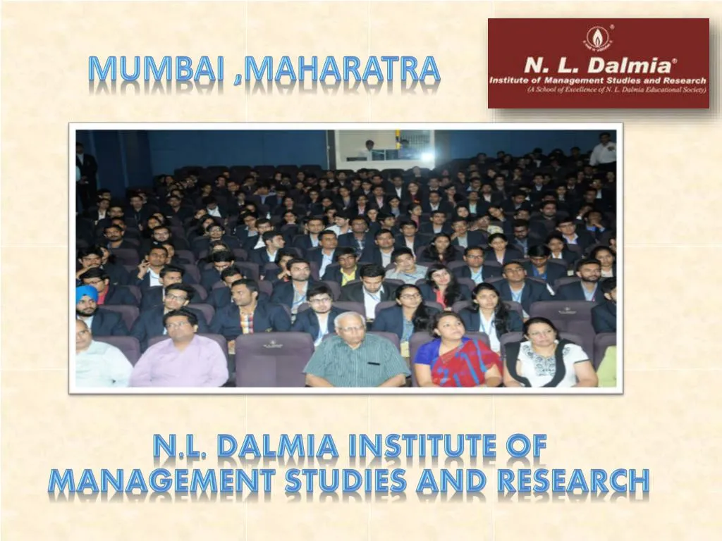 n l dalmia institute of management studies and research