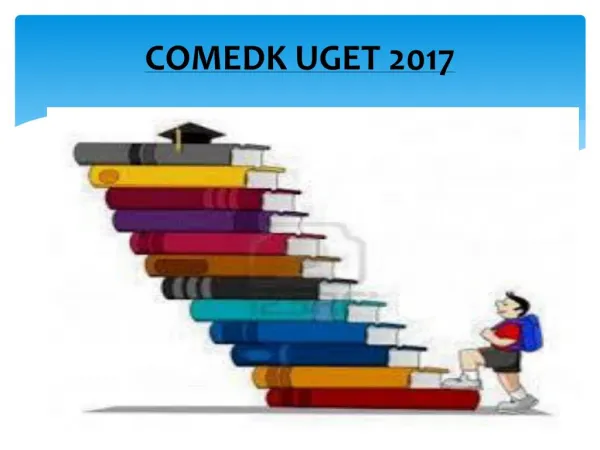 COMEDK UGET 2017