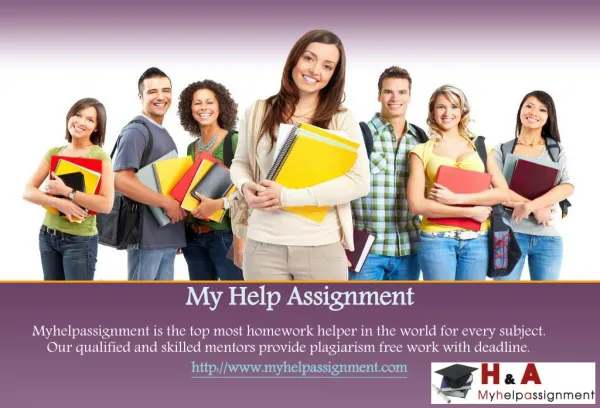 Myhelpassignment A best assignment help provider to the student