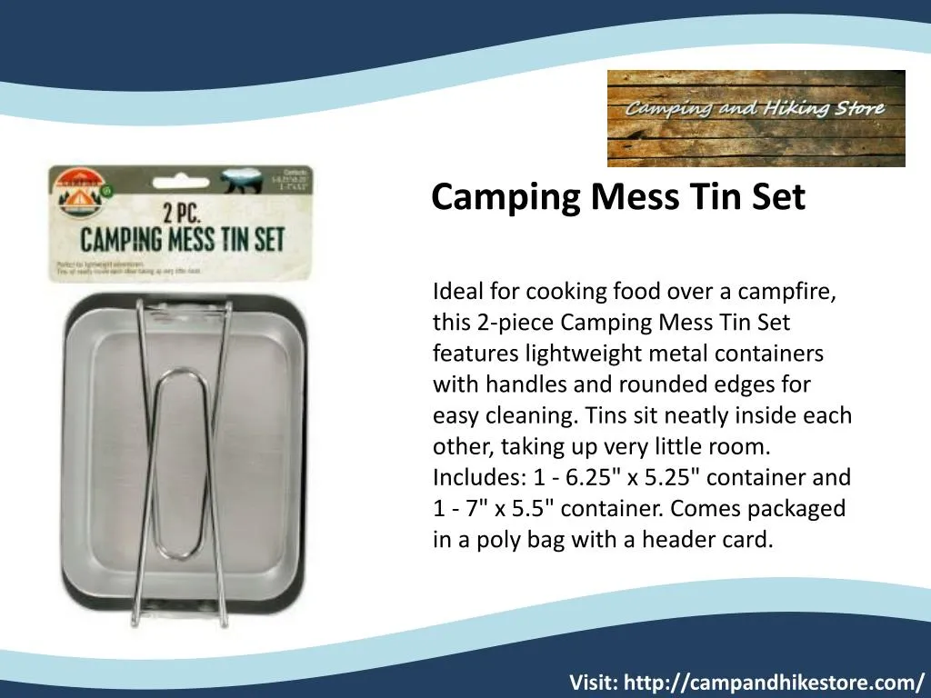 camping mess tin set