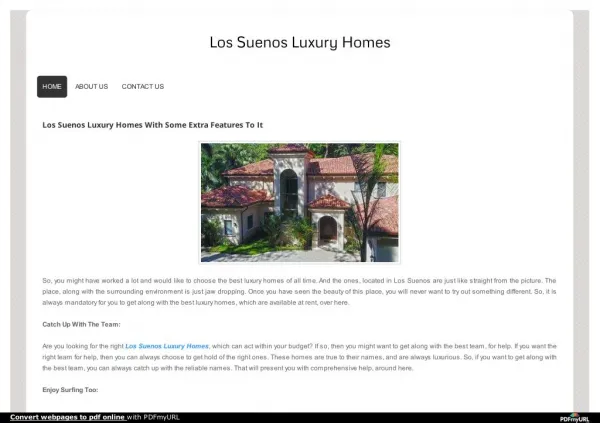 Looking For The Best and Cheap Luxury Homes in Los Suenos