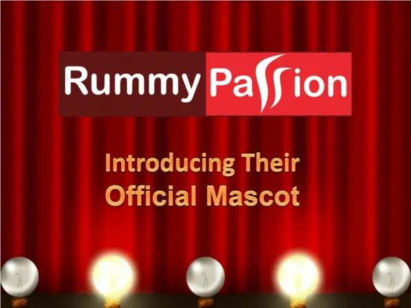 Rummy Thalaiva: The official Mascot of Rummy Passion