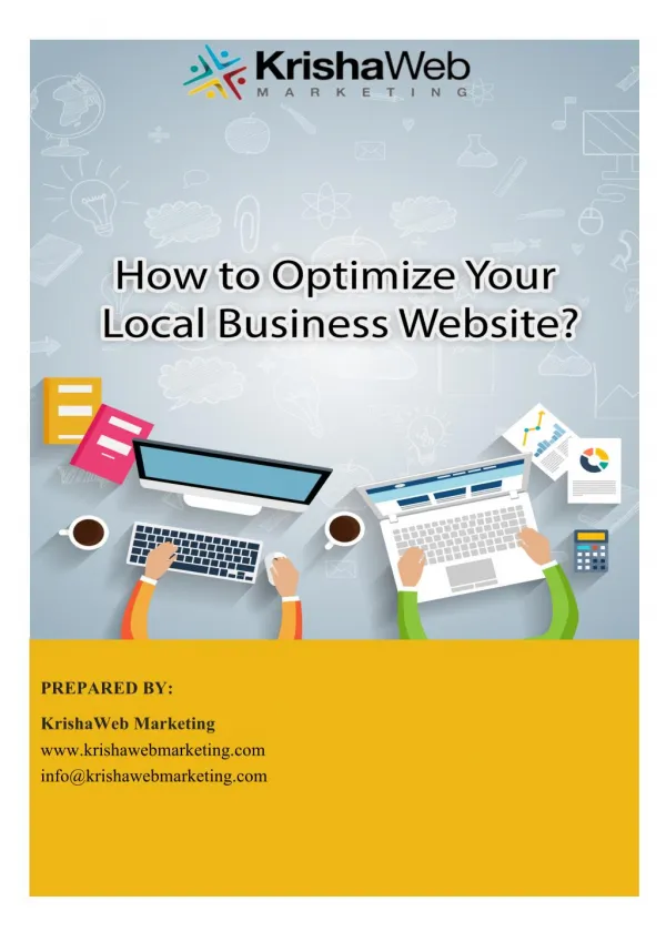 How to Optimize Your Local Business Website ?