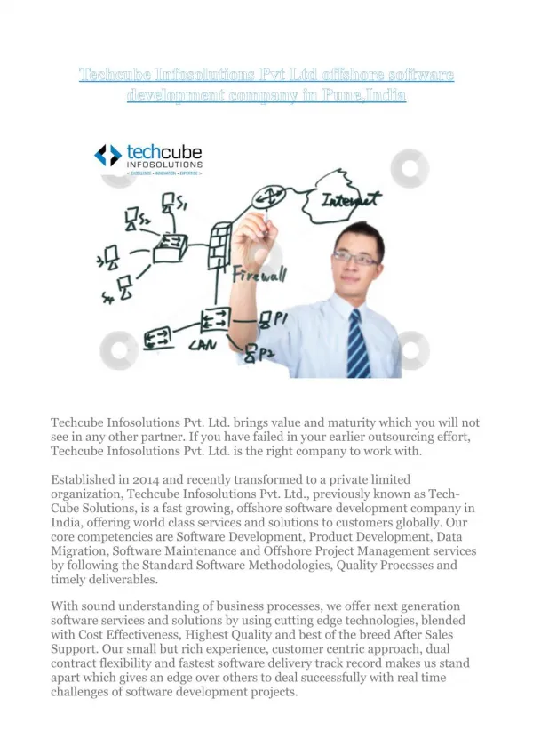 Techcube Infosolutions Software Development Company Pune