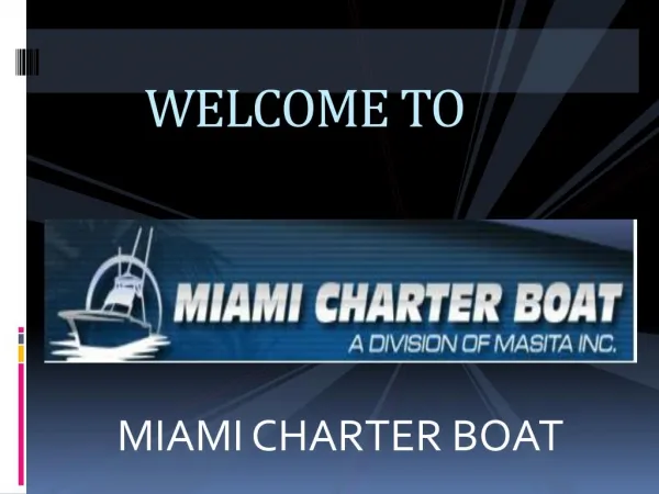 Miami Deep Sea Fishing Charter