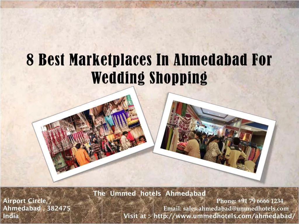 8 best marketplaces in ahmedabad for wedding shopping