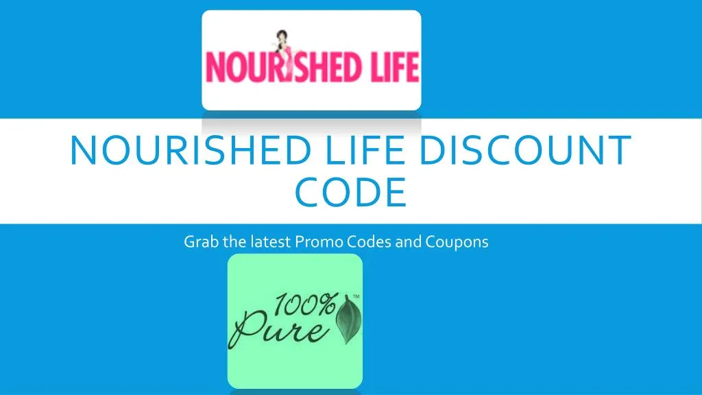 nourished life discount code