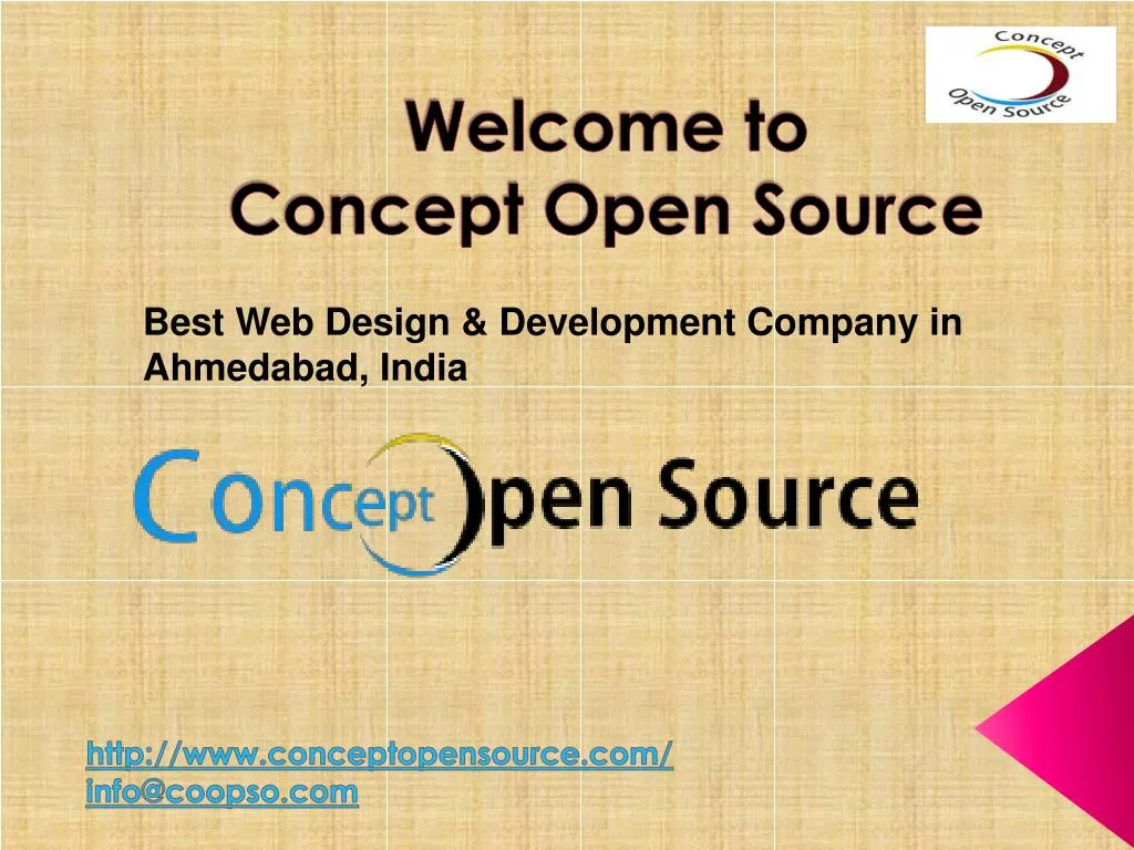 welcome to concept open source