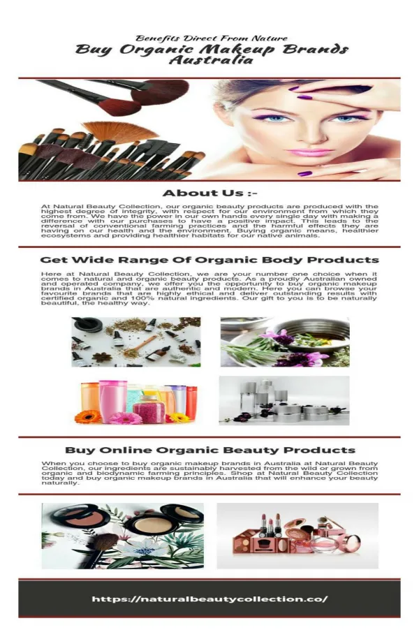 Seeking To Buy Organic Makeup Brands Australia