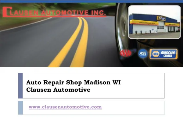 Transmission Repair Shop | Clausen Automotive Service Madison, WI