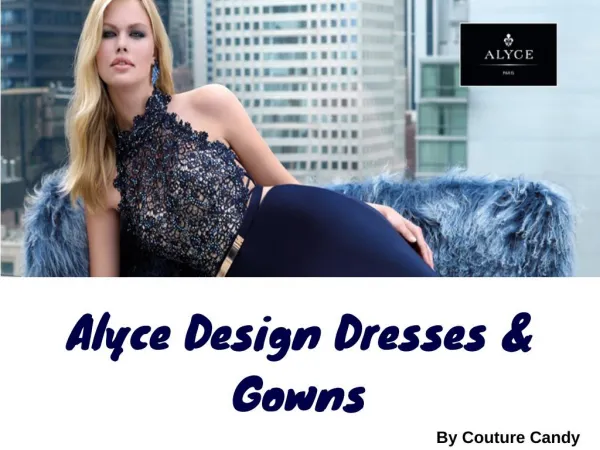 Alyce Beautiful Design Dresses & Gowns