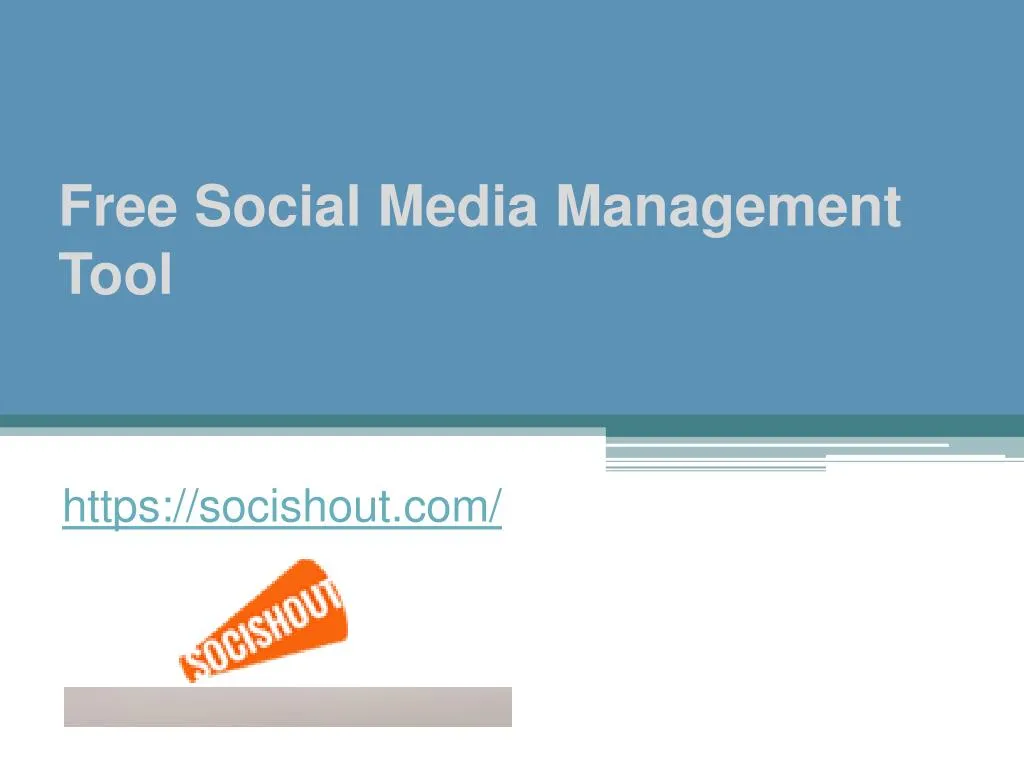 free social media management tool