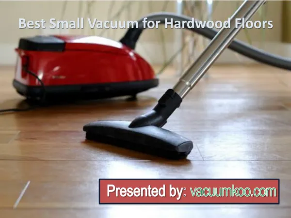 Best Small Vacuum for Hardwood Floors