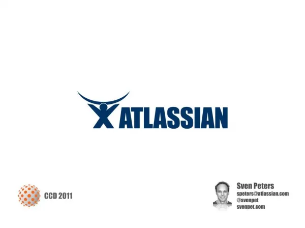 sven peters speters@atlassian com @svenpet