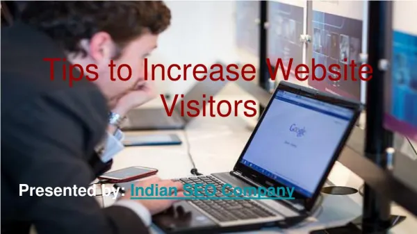 Tips to increase website visitors