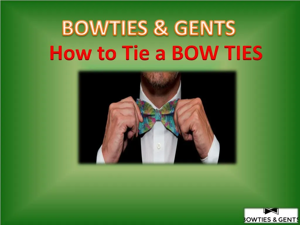 bowties gents