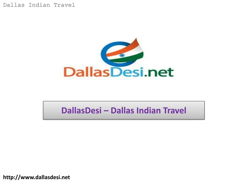 indian travel agency dallas