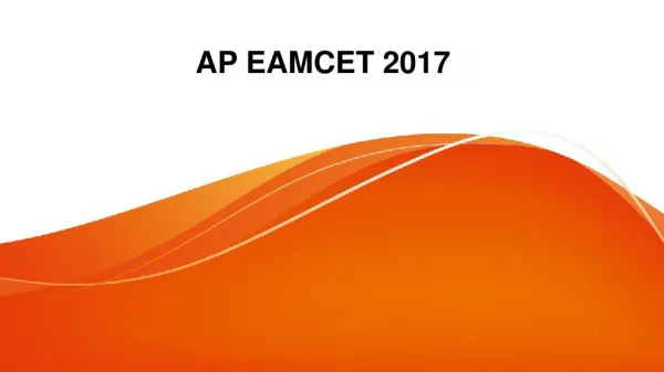 AP EAMCET 2017