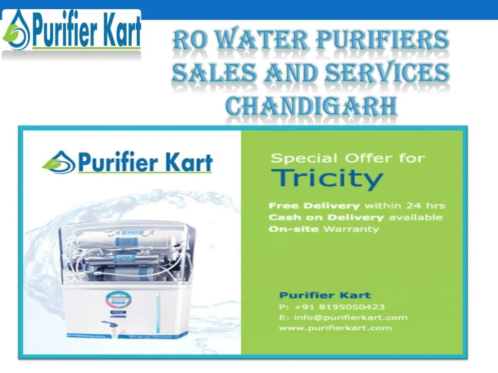 ro water purifiers sales and services chandigarh