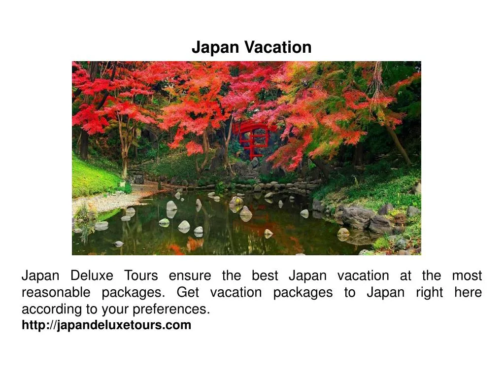 japan vacation
