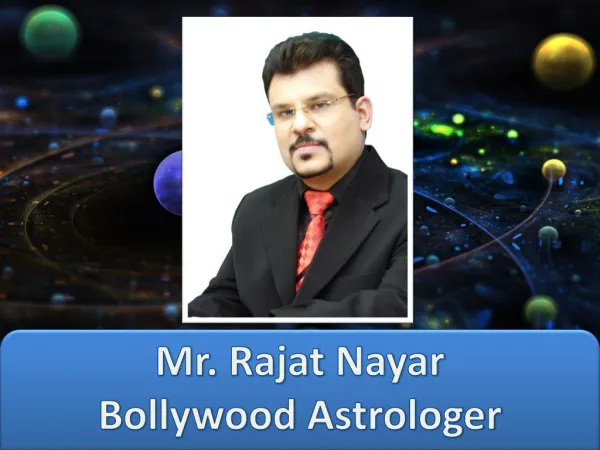 World Famous Astrologer- Mr. Rajat Nayar