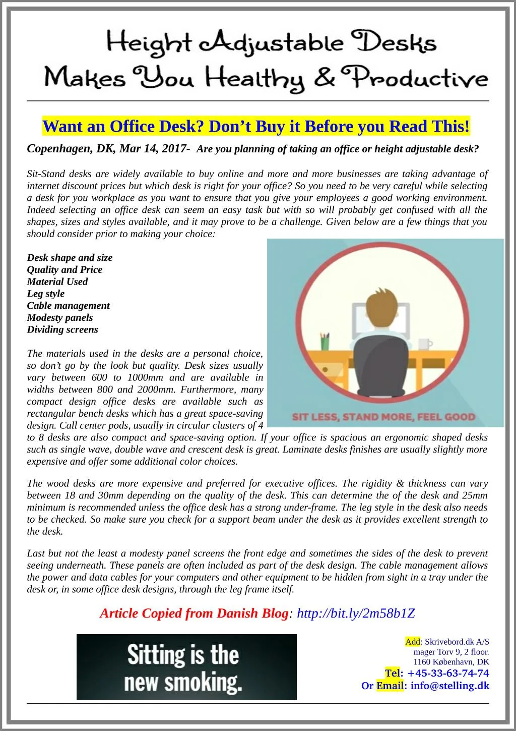 want an office desk don t buy it before you read