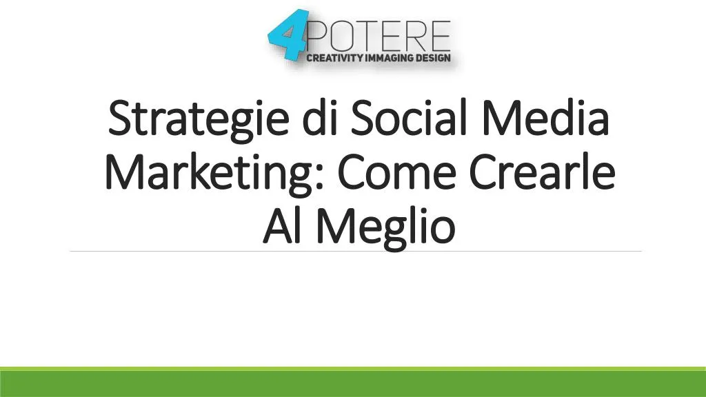 strategie di social media marketing come crearle al meglio