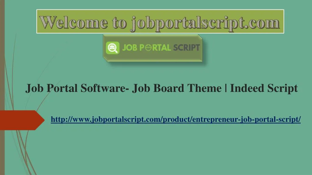 job portal software job board theme indeed script