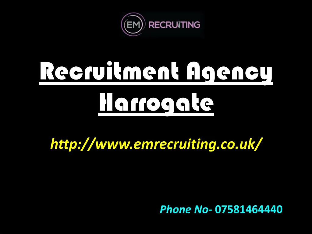recruitment agency harrogate