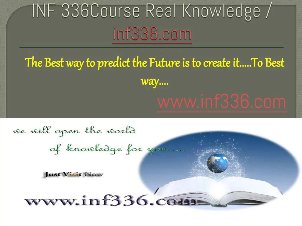 inf 336course real knowledge inf336 com