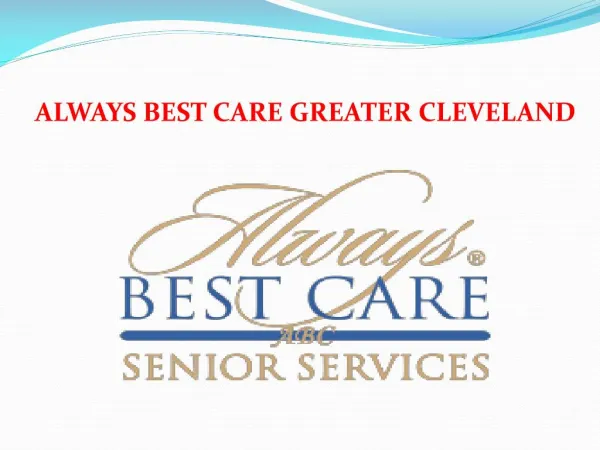 Always Best Care Senior Services Greater Cleveland