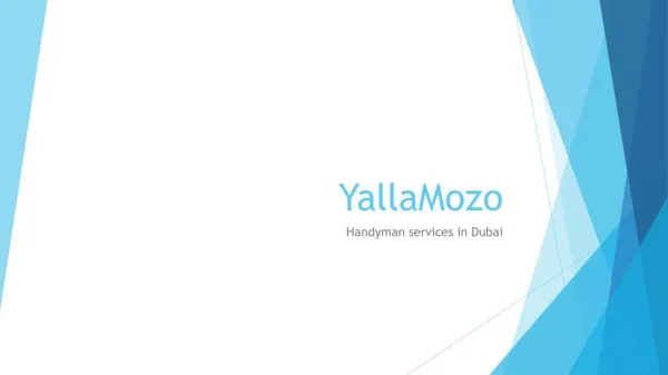 Handyman services Dubai